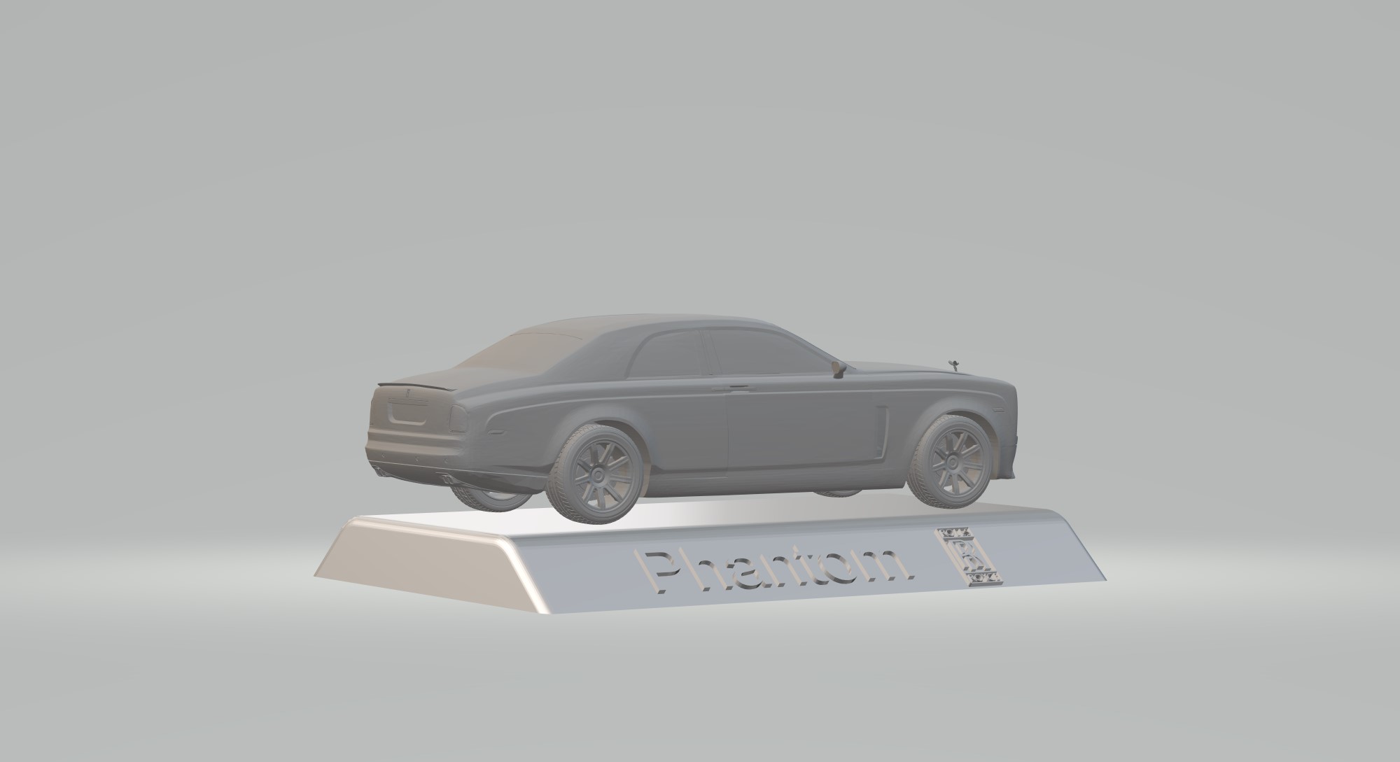 Free STL file Rolls Royce Phantom 3D CAR MODEL HIGH QUALITY 3D PRINTING ...
